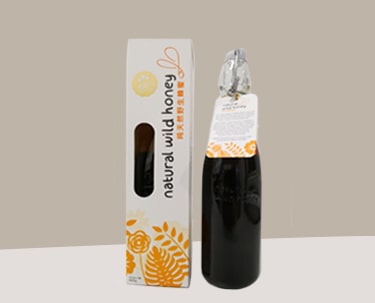 100% Natural Wild Honey - 
Bottle (600g) Product colour - Very Dark (DG)